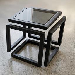 Atlas Geometric Table - Side Table